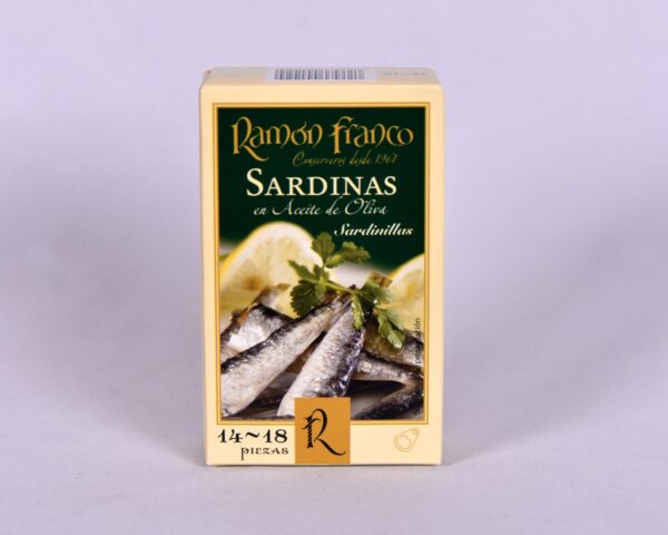 Sardinas en aceite de oliva Ramón Franco